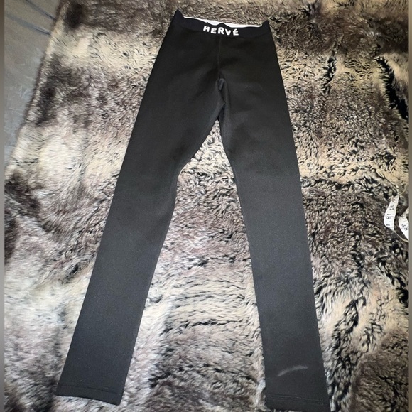 Herve by Hervé Léger  Logo Leggings, XS - Picture 10 of 16